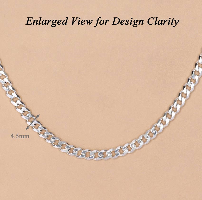 Gray Stainless Steel Cuban Chain Pendant Necklace Minimalist - Temu